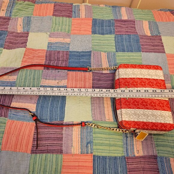 MICHAEL KORS  Michael Jet Set Logo Large East West Crossbody - Picture 6 of 7